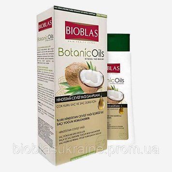 Шампунь Bioblas з кокосовою олією 360 мл 8680512627906 фото